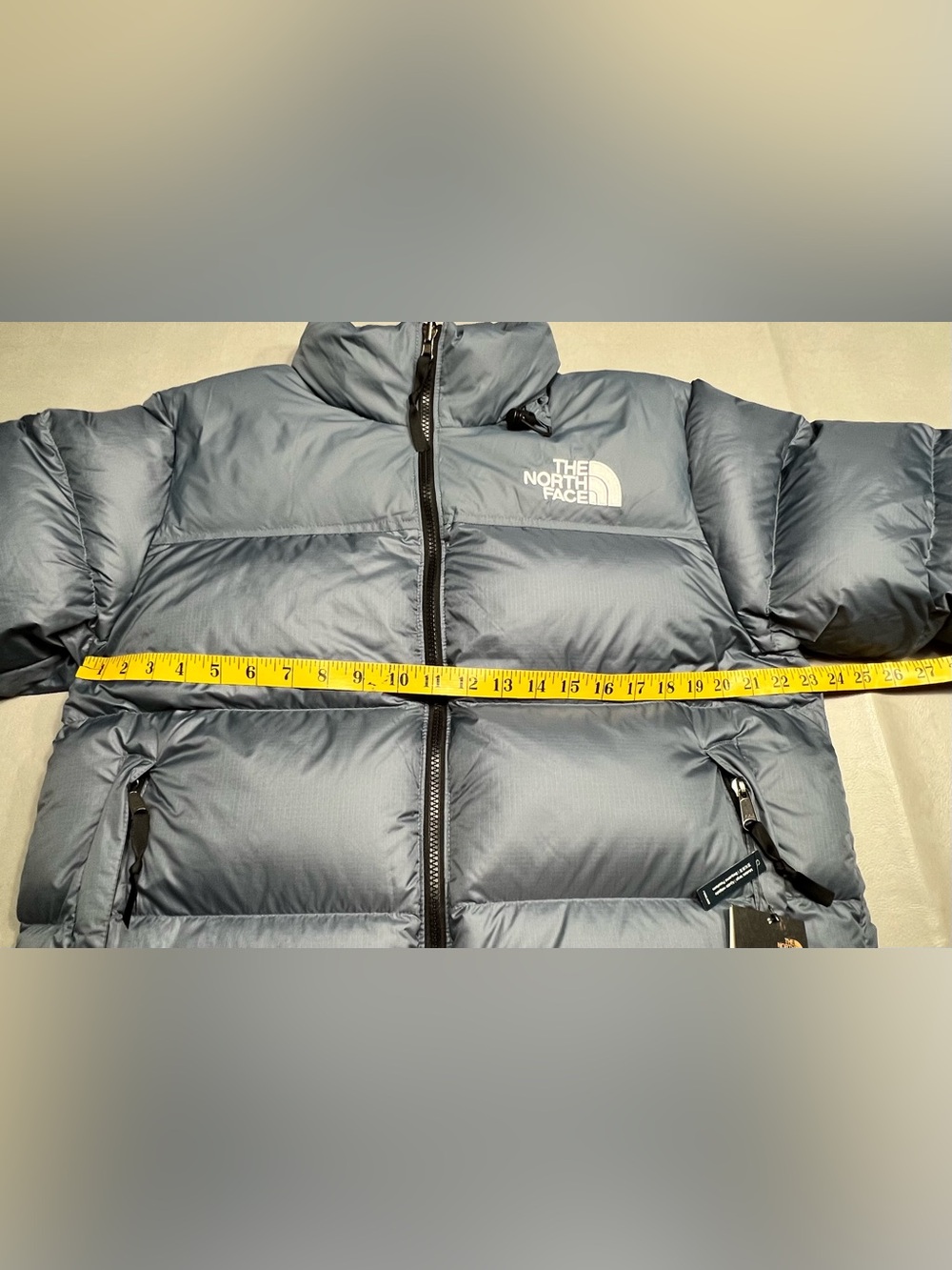 The North Face Womens 1996 Retro Nuptse Jacket Granite Grey Size XL 700 Down NWT - Picture 11 of 16